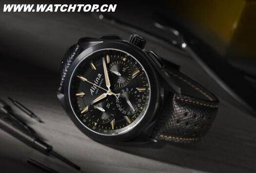 艾沛勒全新「Full Black」Alpiner 4飞返计时腕表