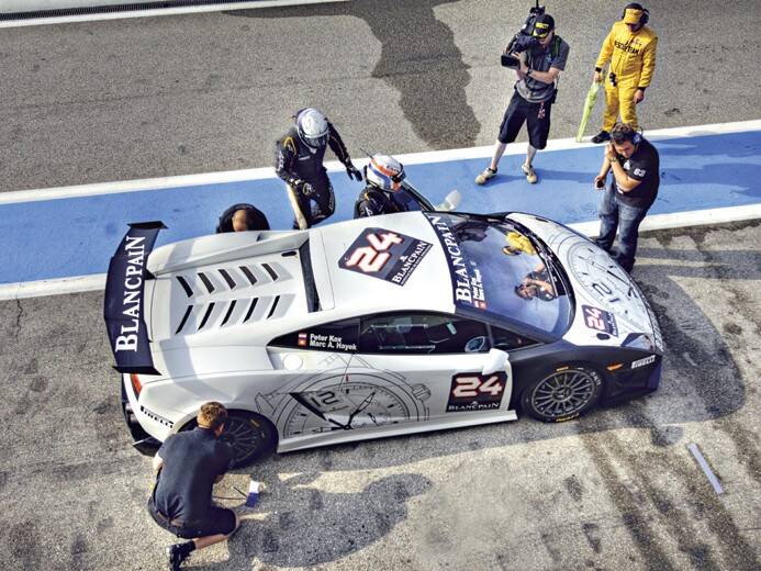 宝珀_宝珀与兰博基尼携手合作 打造Super Trofeo精彩赛事