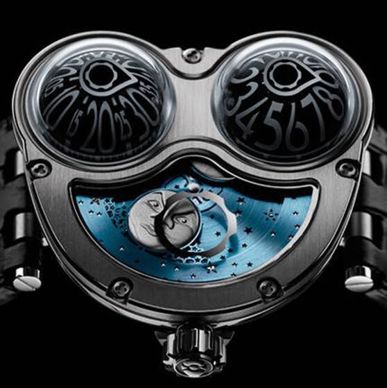 2012日内瓦高级钟表沙龙“最佳创新表奖”首轮入围表款MB&F MOONMACHINE Titane