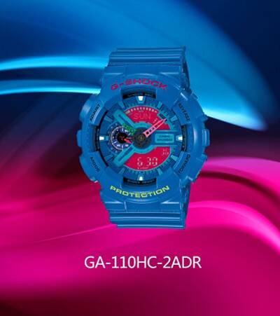 卡西欧_G-SHOCK系列缤纷腕表在这个暖春里一齐绽放