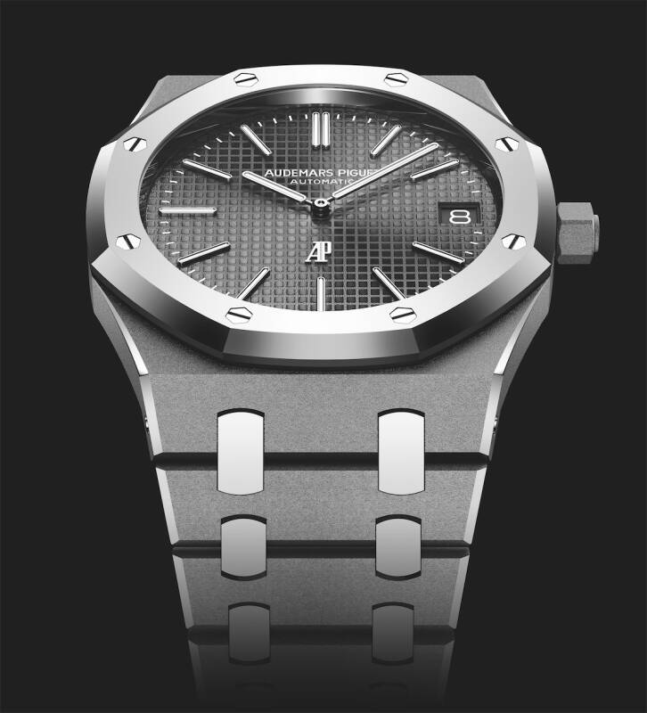 奥德马斯皮格特推出皇家橡树系列“Jumbo”Only  Watch  2021孤儿腕表，采用全新材质组合_西铁城光动能手表