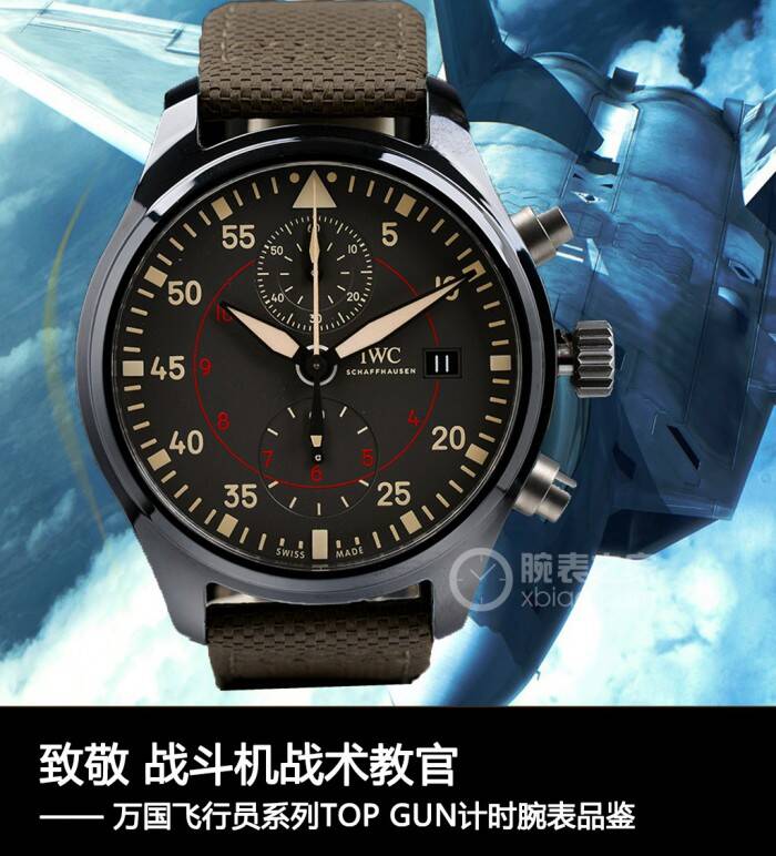 万国 致敬战斗机战术教官 万国飞行员系列TOP GUN计时腕表品鉴