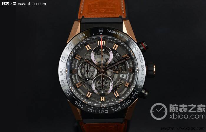 泰格豪雅 增添奢华气质 泰格豪雅卡莱拉系列Heuer-01玫瑰金款腕表实拍