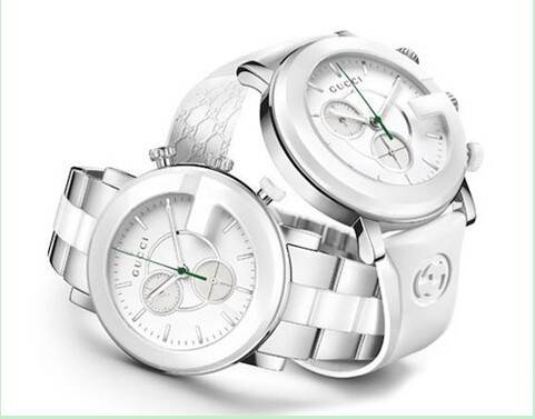 Gucci_Gucci手表2012新款G-CHRONO系列白色陶瓷手表