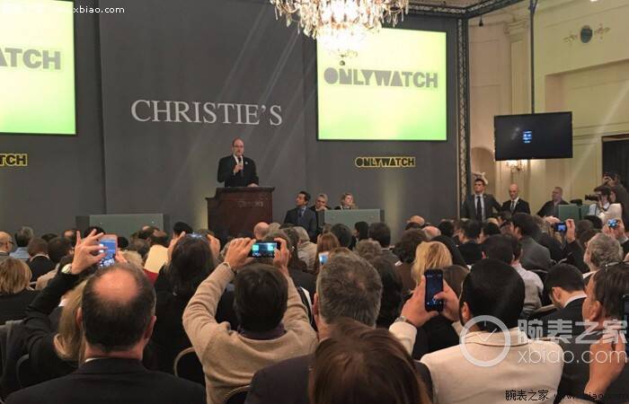百达翡丽_2017 Only Watch成交价总额高达千万瑞郎 百达翡丽独占六成