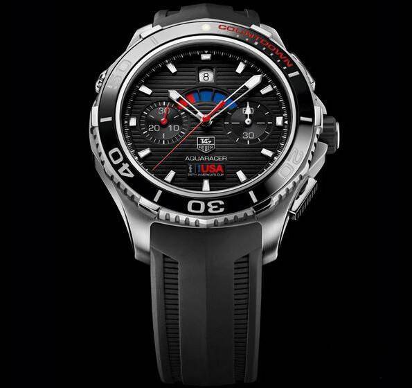 豪雅_别样的倒数计时 豪雅全新Aquaracer Calibre 72腕表