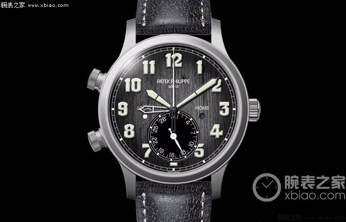 百达翡丽_百达翡丽推出Ref.5524T Calatrava Pilot Travel Time飞行员旅行时间钛金属孤品腕表