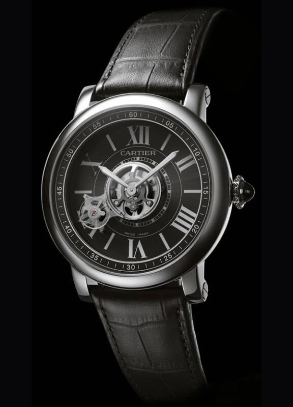 卡地亚_卡地亚再推Atrotourbillon Carbon Crystal 腕表