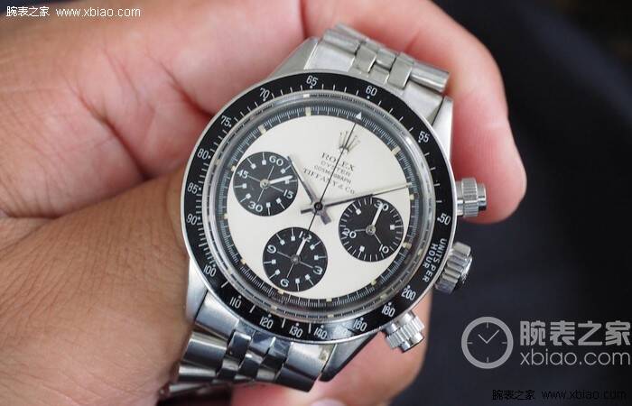 劳力士_独一无二Tiffany & Co. 劳力士Ref. 6263迪通拿保罗纽曼熊猫盘腕表拍出600万