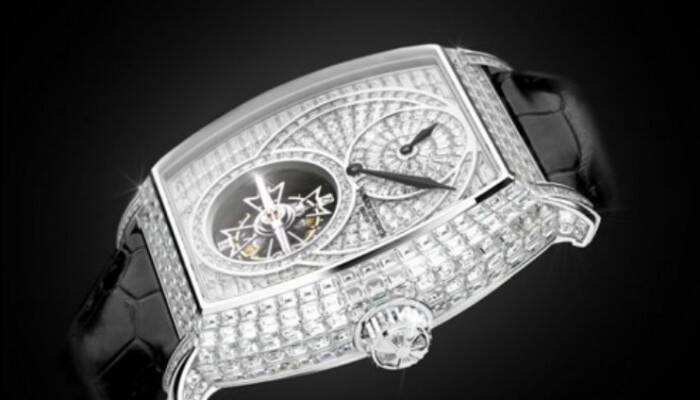 江诗丹顿_江诗丹顿Malte Tourbillon钻石腕表