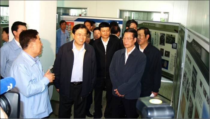 海鸥_国务院副总理张德江考察天津海鸥手表集团公司