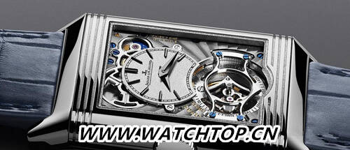 积家发表全新Reverso Tribute Tourbillon Duo双时区陀飞轮翻转系列腕表