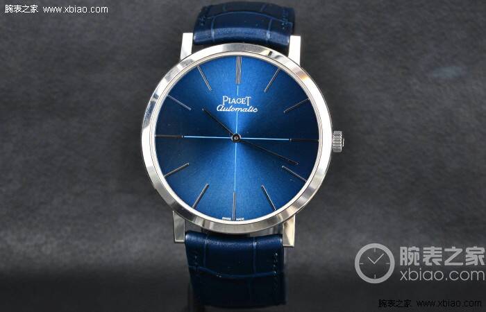伯爵 深蓝咏叹 实拍伯爵Piaget Altiplano系列自动上链43毫米腕表