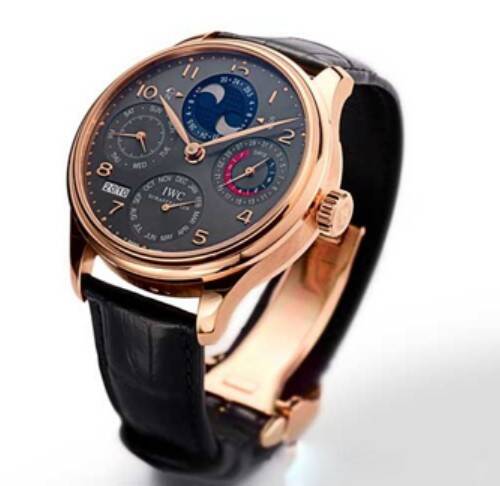 万国_IWC18K红金款腕表 经典卓越的品质追求