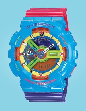卡西欧_G-SHOCK春夏潮品腕表 玩转色彩风