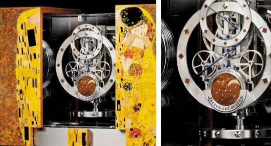 积家_积家推出全新ATMOS Marqueterie Clock 镶木空气钟
