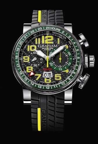 格林汉姆Graham Silverstone Stowe GMT 限量腕表