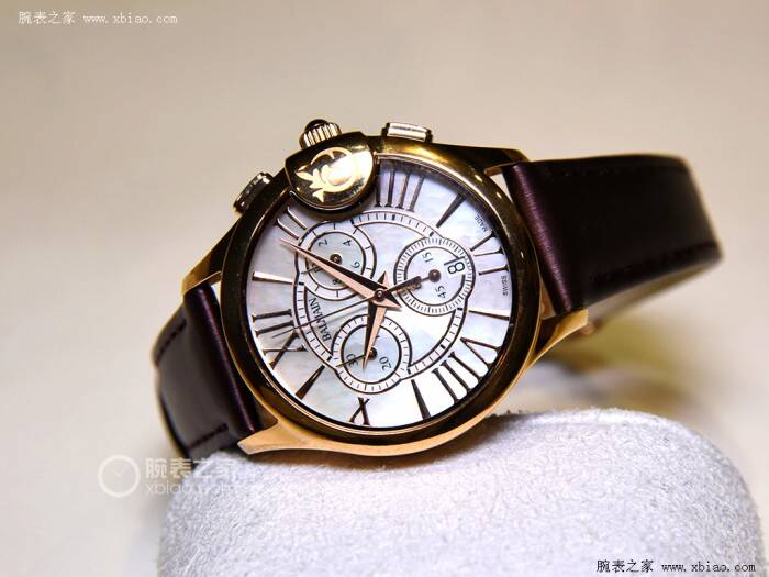 宝曼 舒适自如 宝曼Balmainia Chrono Lady Arabesques多功能女士腕表