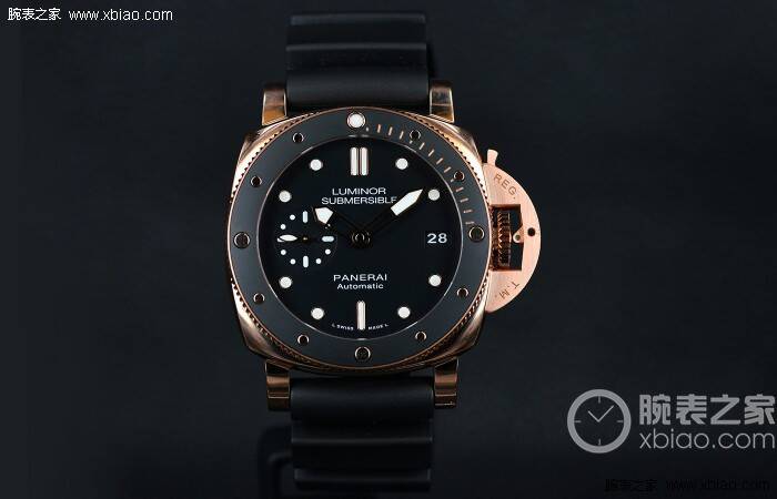 沛纳海 沛纳海Luminor Submersible 1950红金版腕表实拍