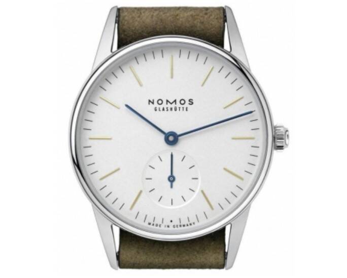 NOMOS_蓝钢指针简洁表盘 优雅时尚NOMOS女士机械表