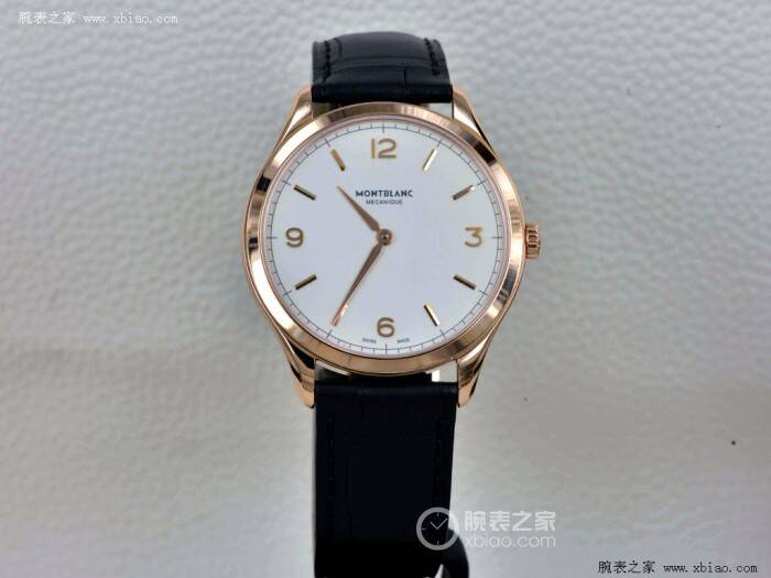 万宝龙 简美时尚 万宝龙传承Chronométrie系列超薄腕表