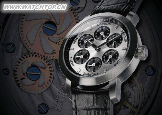Aerowatch 全新文艺复兴系列7地时区腕表