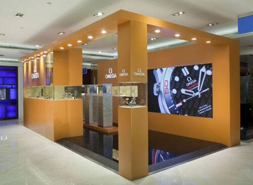 欧米茄_欧米茄2012年巴塞尔新品展亮相北京新光天地