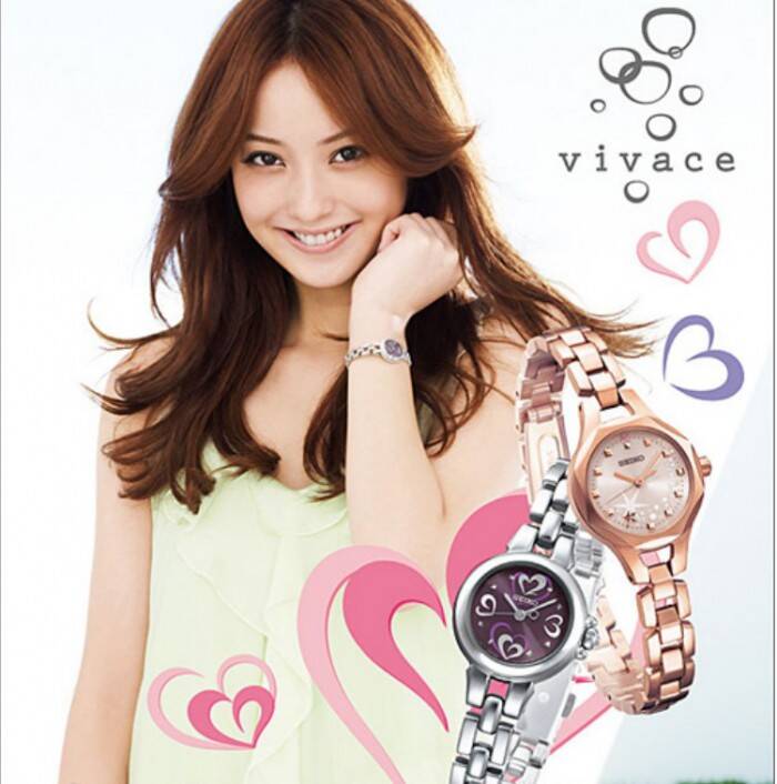 精工_精工Vivace系列新品上市 佐佐木希代言设计