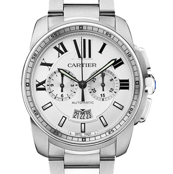 卡地亚_2013年 SIHH 新品预览——卡地亚（Cartier)1904-CH MC型计时机芯卡历博计时码表