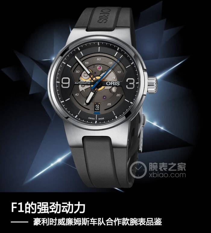 豪利时 F1的强劲动力 豪利时威廉姆斯车队合作款腕表品鉴