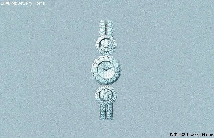 梵克雅宝_SIHH Van Cleef & Arpels梵克雅宝推出Snowflake及Snowflake Fleurette 高级珠宝腕表